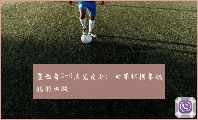 墨西哥2-0力克南非：世界杯揭幕战精彩回顾